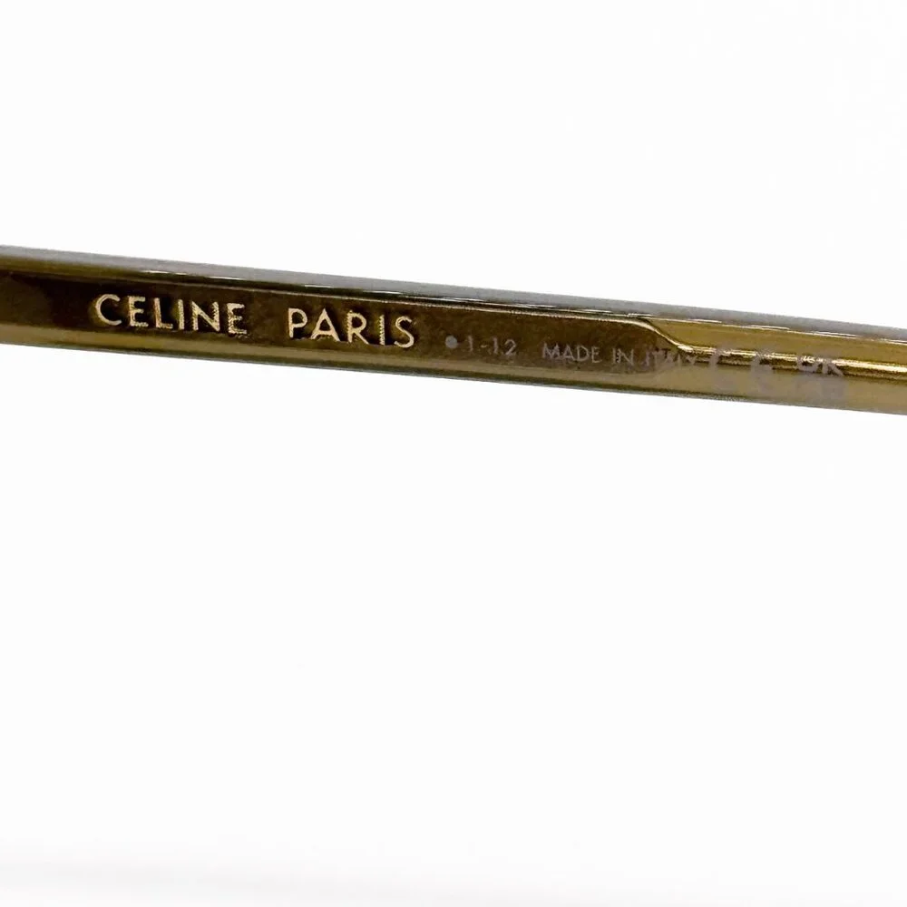 NEW CELINE CL50068I 093 WOMEN CAT EYE KHAKI EYEGLASSES CELINE